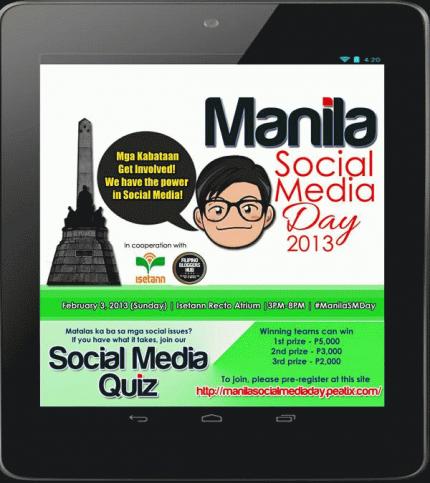 Events: Manila Social Media Day 2013 – Be a Responsible Netizen, Get Involved!